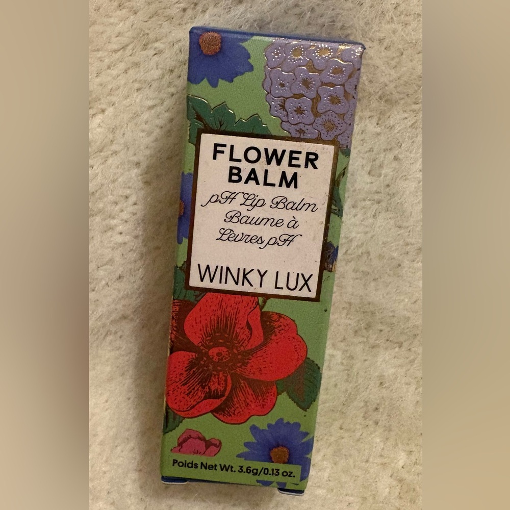 NIB Winky Lux Flower Balm in Blue - Picture 2 of 4